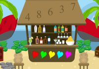 ビーチにある家のカギを開けていく脱出ゲーム Island Beach Escape